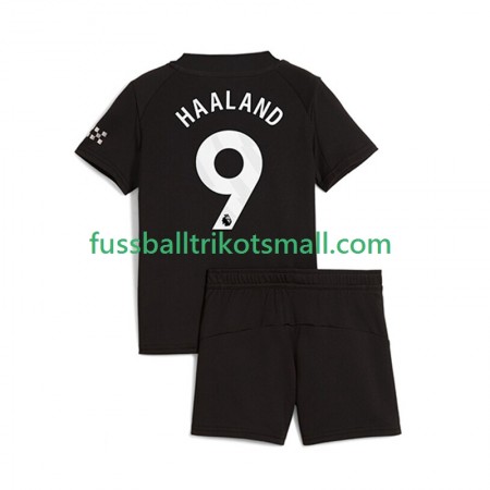 Fußballtrikots Manchester City Erling Haaland 9 Kinder 2025-2026 Kurzarm Auswärts-trikot kaufen